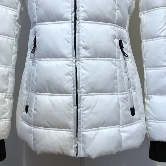 Nautica NWT White Puffer Water Resistant Jacket Women Various - Picture 4 of 16
